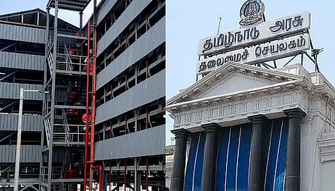 Multi-level car parking, commercial complex in Kodaikanal