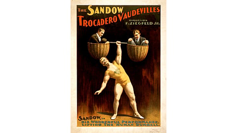 Eugen Sandow (theatrical poster )