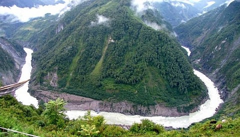 Brahmaputra River in Tibet