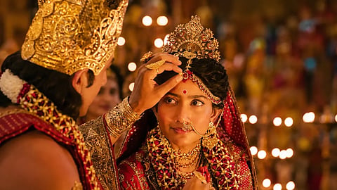 Sai Pallavi as godess Sita in Ramayana