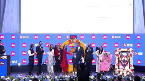 Grand debut for Jio Platforms: Shares up nearly 23 pc; becomes 2nd most valuable Indian firm by mcap