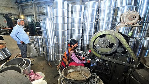 A utensil manufacturing MSME unit