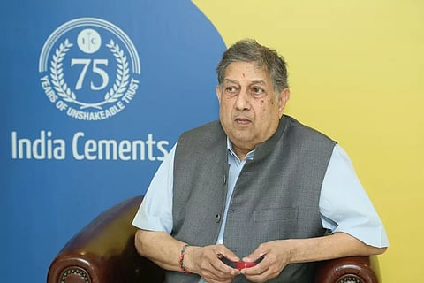 N Srinivasan, Vice-Chairman and MD, India Cements