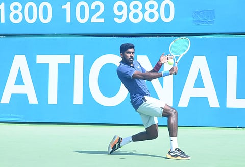 Abhinav Sanjeev in action