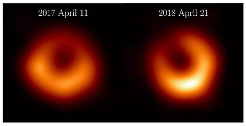 Cosmic matter: That famous black hole gets a second look