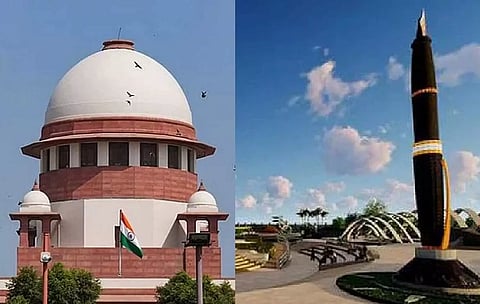 Supreme Court of India; Pen Monument