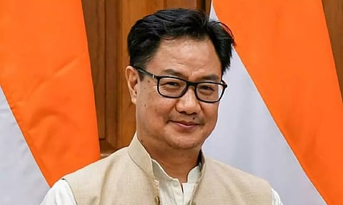 Union Earth Sciences Minister Kiren Rijiju