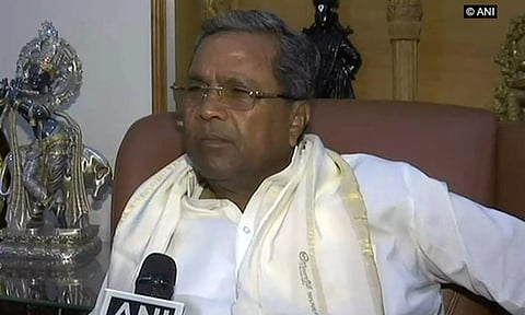 Karnataka Chief Minister Siddaramaiah