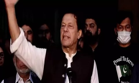 Pakistan’s former prime minister Imran Khan