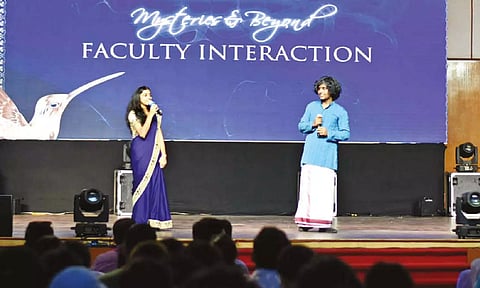 Indoor event at the IIT-Madras’s cultural-technical festival