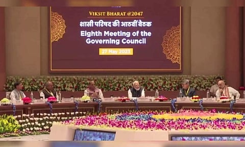 PM Modi chairs meeting of 8th Governing Council of Niti Aayog