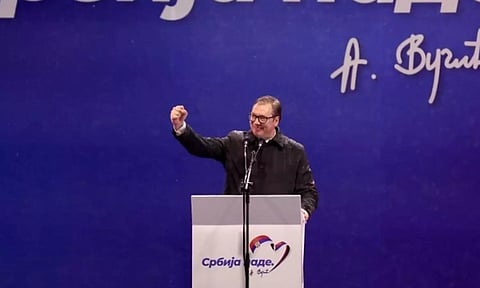 Serbian President Aleksandar Vucic