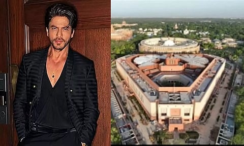 Shah Rukh Khan; New Parliament House