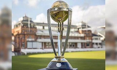ICC Cricket World Cup trophy