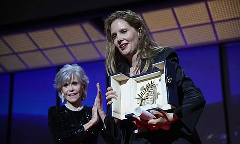 Palme d'Or goes to 'Anatomy of a Fall'; Triet 3rd woman director to get it