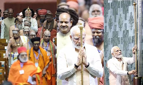 PM Modi inaugurates new Parliament building