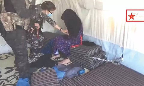 Video of rescued Yazidis shared with false claim