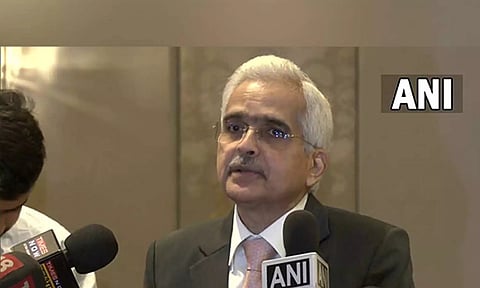 Reserve Bank of India governor Shaktikanta Das