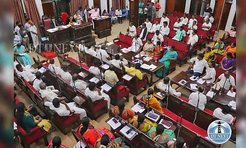 GCC Council Meeting held today at Ripon Building chaired by Mayor Priya and GCC commissioner Dr J Radhakrishnan. (Hemanathan M)