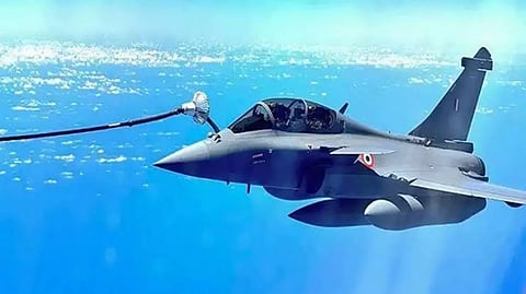 IAF Rafale jets carry out exercises in Indian Ocean Region