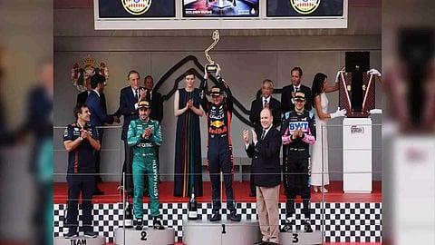 Monaco GP 2023 winners (Image: Twitter/Oracle Red Bull Racing)