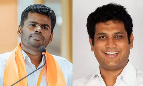 K Annamalai; TRB Rajaa