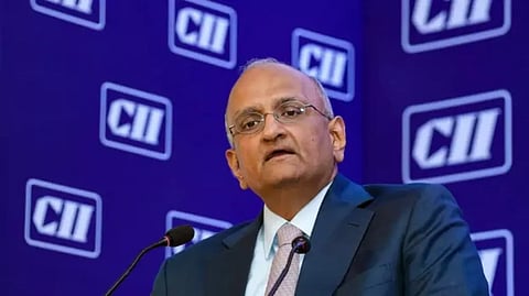 Newly-elected president of Confederation of Indian Industry (CII) R Dinesh