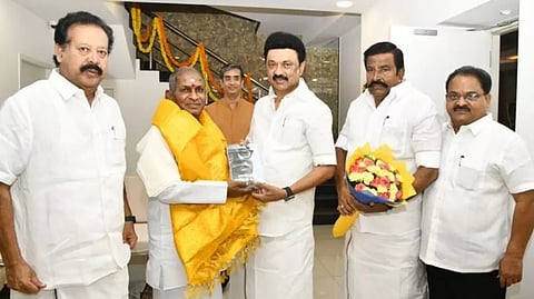 Stalin greets music maestro Ilayaraja on his birthday