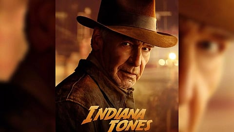 'Indiana Jones And The Dial Of Destiny' poster&nbsp;