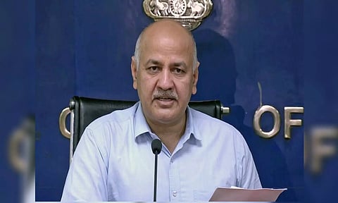 Former Delhi Deputy Chief Minister Manish Sisodia (File Photo/ANI)