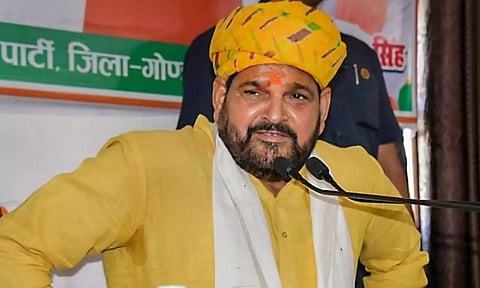 Former WFI Chief Brij Bhushan Sharan Singh (PTI)