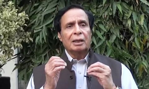 Pakistan's Punjab CM Chaudhry Parvez Elahi (Twitter/@ChParvezElahi)