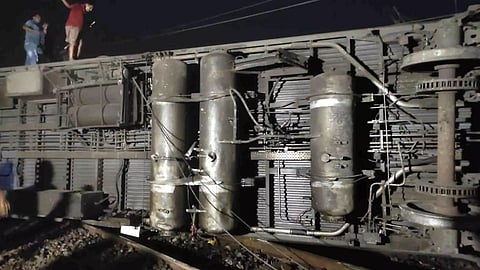 Visuals from the spot (ANI twitter)