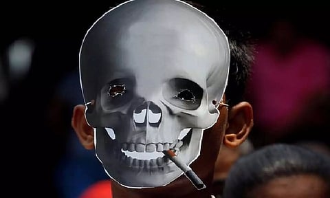 Smoking away to glory