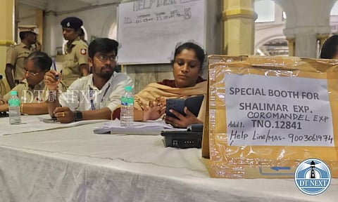Visuals from Chennai Central Railway Station (Image: Hemanathan M)