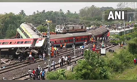Visual from the accident site. (ANI)