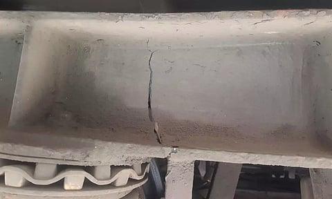 Visual from the Kollam-Chennai express. (File)