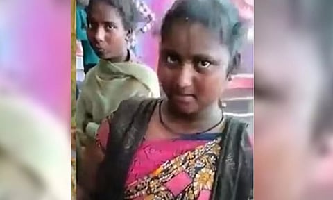 Tribal woman in the video