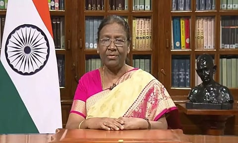 President Droupadi Murmu.