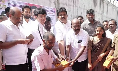 Health Minister Ma Subramanian lays foundation for new park under Singara Chennai 2.0