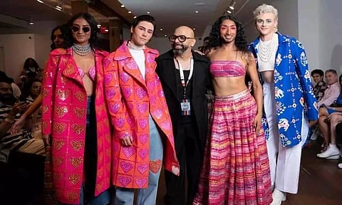 The designer created a platform for self-expression and inclusion by honouring the LGBTQ+ community