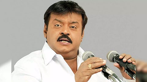 Desiya Murpokku Dravida Kazhagam (DMDK) leader Vijayakanth