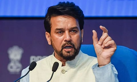 Union Sports Minister Anurag Thakur