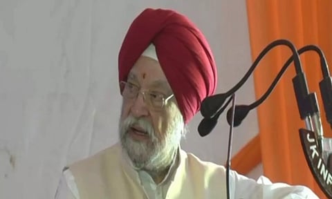 Union Minister for Housing and Urban Affairs Hardeep Singh Puri. ANI