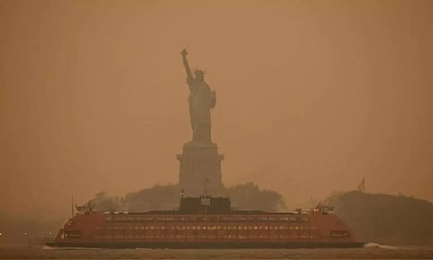 The Statue of Liberty&nbsp;