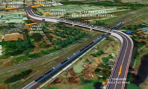 Stephenson Road bridge&nbsp;