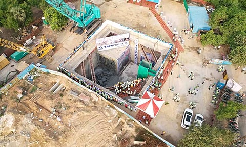 Metro Phase 2: Tunnel boring machine achieves breakthrough at Venugopal Nagar shaft