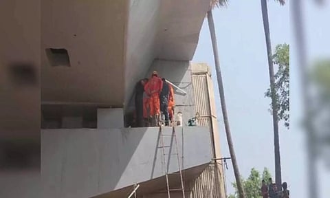 Visuals from the spot, Image credit: ANI