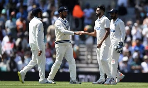 Players on the field