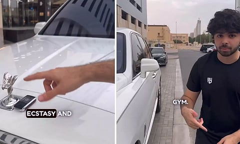 Screengrab from the video